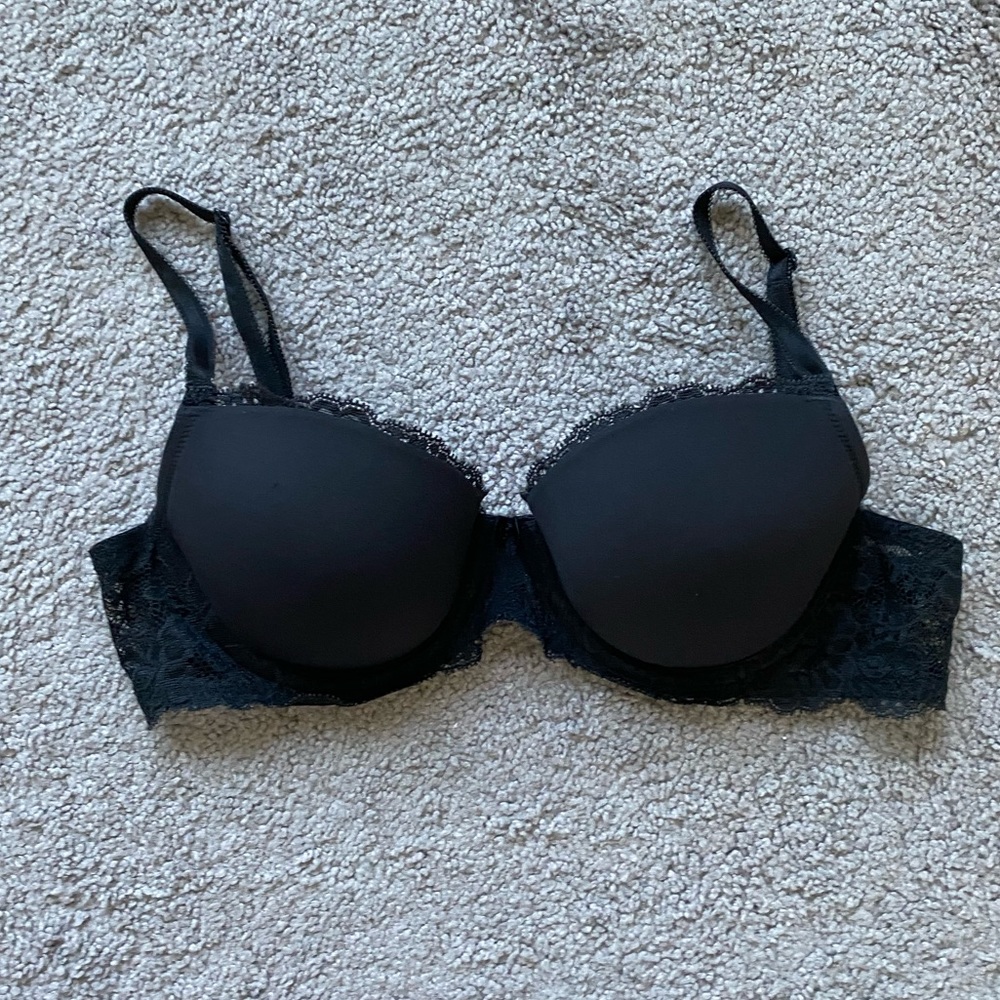 Victoria’s Secret Angels Demi Lined Bra 34C Black